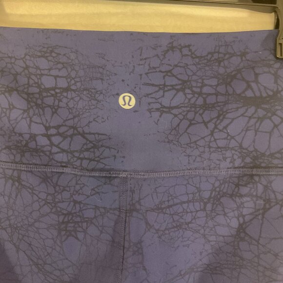 Lululemon Wunder Train High-Rise Crop-Crackle Print - Picture 1 of 3